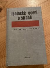 kniha Leninské učení o straně, Svoboda 1972