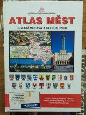 kniha Atlas měst Severní Morava a Slezsko 2000 Kompletní plány dvaceti měst Severní Moravy a Slezska, rejstřík ulic, P.F.Art 2000