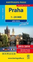 kniha Praha - příruční plán, 1 : 20 000, Kartografie 2013