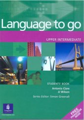 kniha Language to go - upper intermediate student's book, Pearson 2015