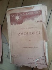 kniha Zmoudřel Novela, J. Otto 1910