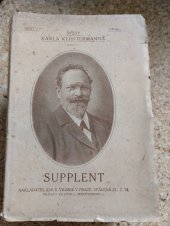 kniha Supplent, Jos.R. Vilímek  1914