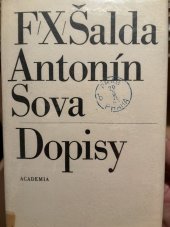 kniha F.X. Šalda, Antonín Sova - dopisy, Academia 1967