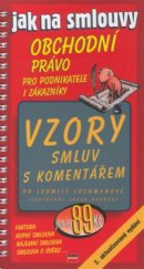 kniha Obchodní právo pro firmy i zákazníky vzory smluv s komentářem, CPress 2001