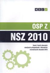 kniha NSZ 2010. OSP Z : sada 3 testů obecných studijních předpokladů z Národních srovnávacích zkoušek 2010, SCIO 2010