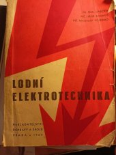 kniha Lodní elektrotechnika, Nadas 1964