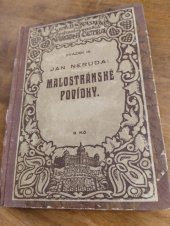 kniha Povídky malostranské od Jana Nerudy, Jindřich Bačkovský 1923