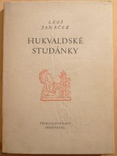 kniha Hukvaldské studánky, Československý spisovatel 1954