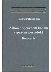 kniha Správny poriadok komentár, C. H. Beck 2012