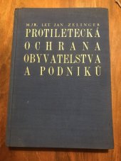 kniha Protiletecká ochrana obyvatelstva a podniků, Svaz čs. důstojnictva 1937