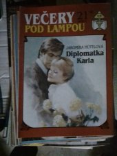 kniha Večery pod lampou Diplomtka karla , Ivo Železný 1992