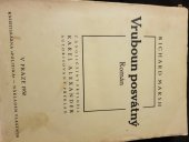 kniha Vruboun posvátný román, Politika 1930