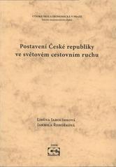 kniha Postavení České republiky ve světovém cestovním ruchu, Oeconomica 2008