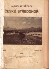 kniha České Středohoří, Odbor Klubu Česko-Slovenských Turistů 1929