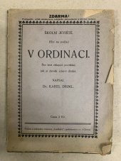 kniha V ordinaci Pro šest chlapců povídání, jak si člověk zdraví chrání, Loutkář 1929