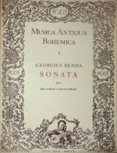 kniha Musica Antiqua Bohemica 2 Edice staré české hudby, Artia 1961