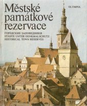 kniha Městské památkové rezervace [Fot. publikace], Olympia 1980