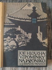 kniha Vzpomínky na Japonsko, F. Šimáček 1908
