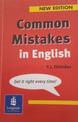 kniha Common Mistakes in English, Longman 2000