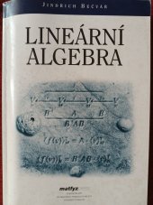 kniha Lineární algebra, Matfyzpress 2005