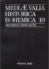 kniha Mediaevalia historica bohemica., Historický ústav 2005