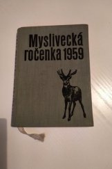 kniha Myslivecká ročenka, Státní zemědělské nakladatelství 1959