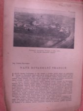 kniha Naše divadelní tradice 	Kralupy, onv 1956