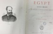kniha Egypt slovem i obrazem, Tiskem a nákladem knihtiskárny Františka Šimáčka 1883