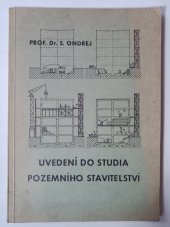 kniha Uvedení do studia pozemního stavitelství, s.n. 1947