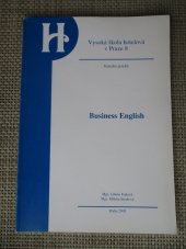 kniha Business English, Vysoká škola hotelová v Praze 8 2004