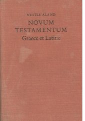 kniha Novum testamentum Graece et Latine, United Bible Societies 1963