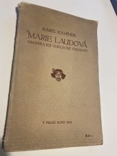 kniha Marie Laudová kronika její umělecké činnosti, Mladá generace Ústředního spolku českých žen 1914