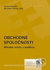 kniha Obchodné spoločnosti aktuálne otázky a problémy, Aleš Čeněk 2008