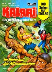 kniha Kalari Der Herr der wilden Tiere, Bastei-Verlag 1982