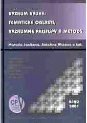 kniha Výzkum výuky - tematické oblasti, výzkumné přístupy a metody, Paido 2009