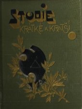 kniha Studie krátké a kratší sv. 1, F. Topič 1894