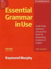 kniha Essential Grammar in Use Third edition with answers, Cambridge University Press 2007