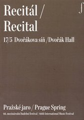 kniha Recitál 17/5 = Recital 17/5 : Dvořáková síň : Pražské jaro : 66. mezinárodní hudební festival, Pražské jaro 