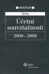 kniha Účetní souvztažnosti 2008-2009, ASPI  2008