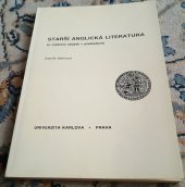 kniha Starší anglická literatura (s výběrem ukázek v překladech), Karolinum  1995