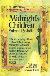 kniha Midnight's children, Picador 1982
