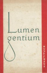 kniha Lumen gentium = Světlo národů : Věroučná konstituce o církvi, Vyšehrad 1970