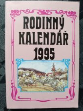 kniha Rodinný kalendář 1995, Sedistra 1994