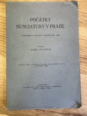 kniha Počátky nunciatury v Praze Bonhomini v Čechách v letech 1581-1584, Klub historický 1928