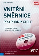 kniha Vnitřní směrnice pro podnikatele 2017 + CD, Anag 2017