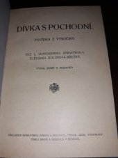 kniha Dívka s pochodní povídka z vysočiny, Jos. V. Rozmara 1925