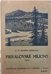 kniha Privalovské miliony román, Alois Neubert 1921