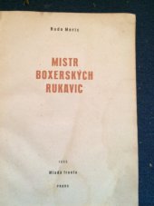 kniha Mistr boxerských rukavic, Mladá fronta 1955