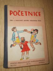 kniha Početnice pro 1. postupný ročník národních škol, Státní nakladatelství 1950