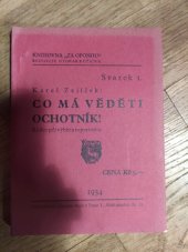 kniha Co má věděti ochotník! Rádce při výběru repertoiru, Máj 1934